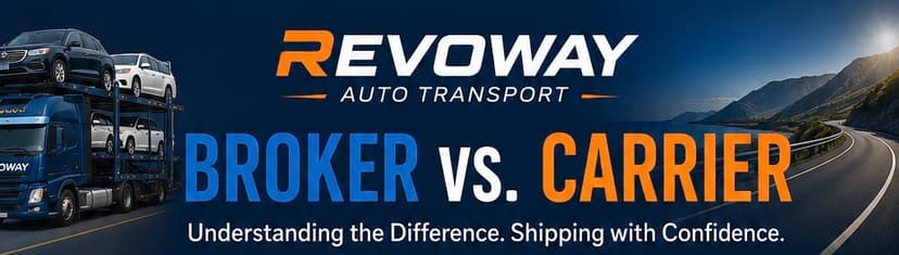 Broker vs Carrier: Understanding Who Actually Ships Your Car