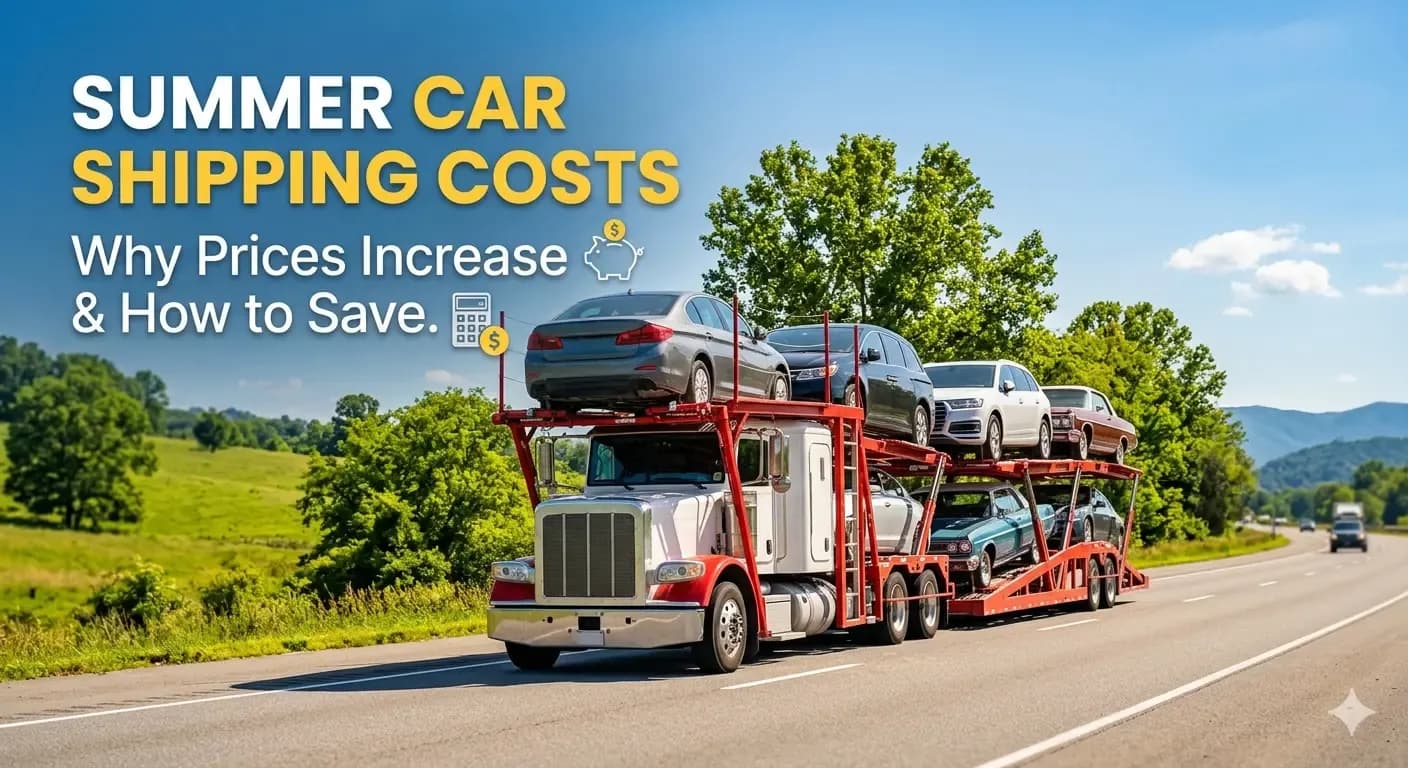 Summer Car Shipping Costs: Why Prices Increase and How to Save