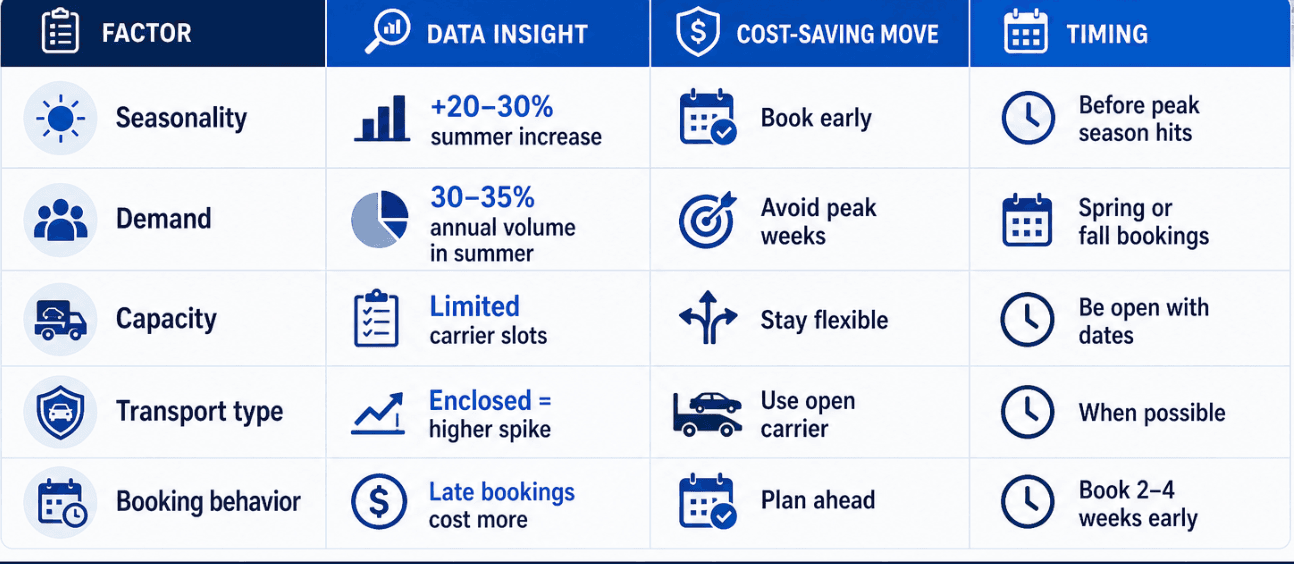 Auto Transport Market Snapshot
