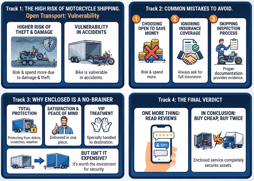 Bike Shipping Mistakes You Can Avoid